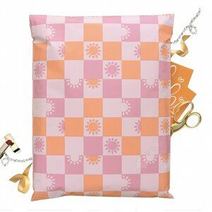 20 Sunny Check 10x13 designer poly mailer